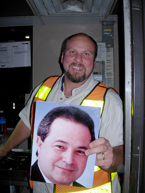 A cool tollbooth operator