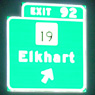 Outside of Elkhart