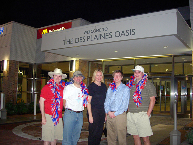 The Des Plaines Oasis and feather boas