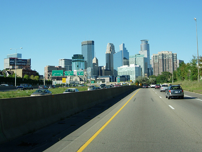 Leaving Minneapolis
