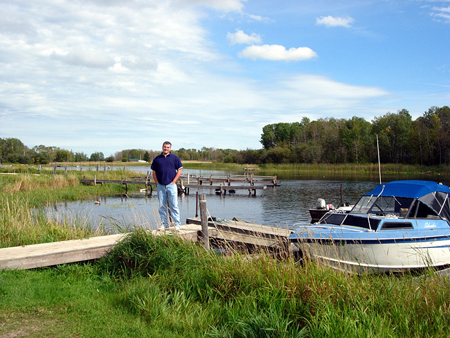 Joe at Lake of the Woods