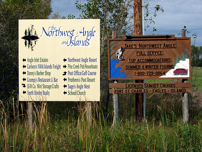 The sites at the Angle